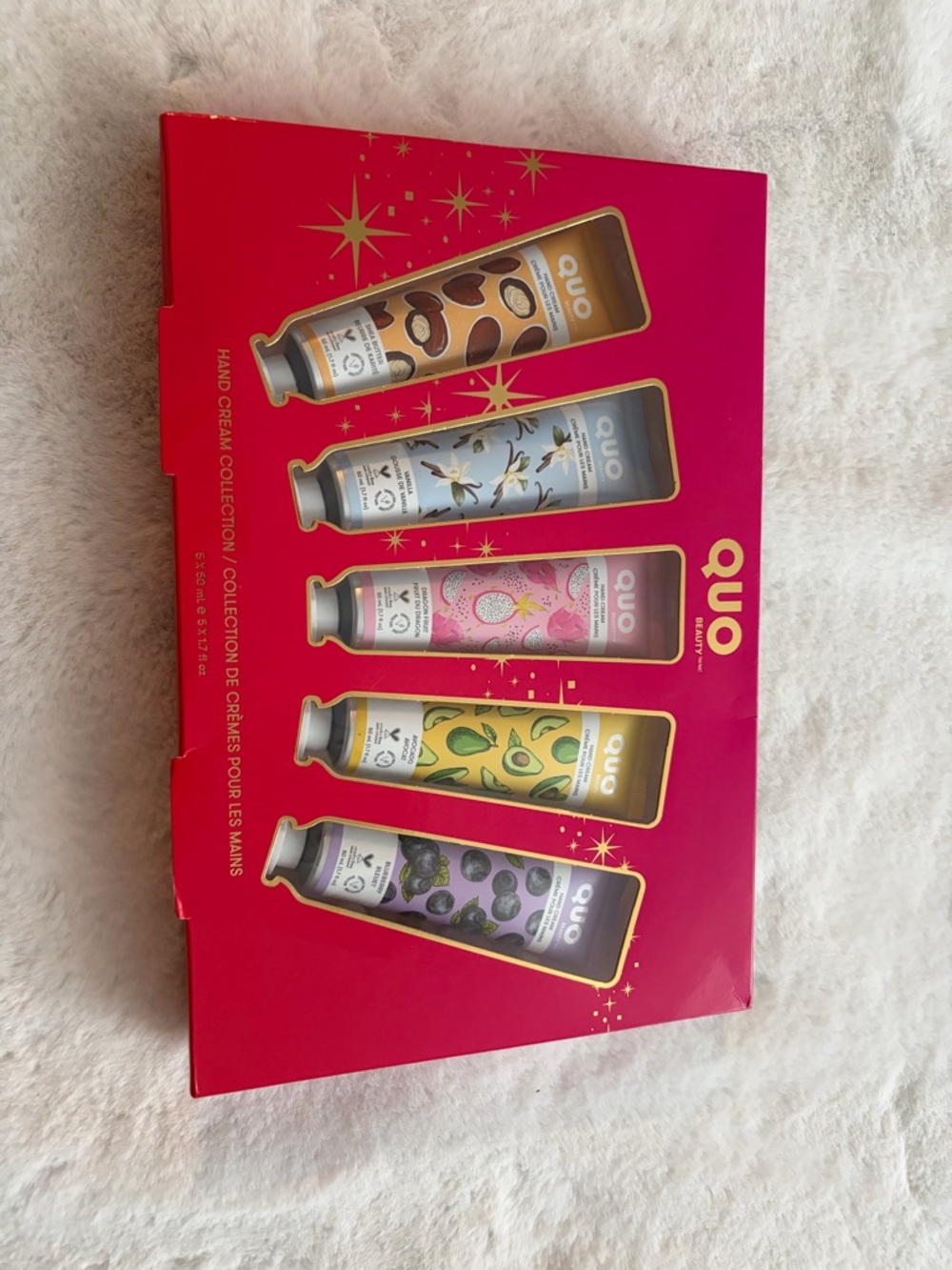 Quo 5-Piece Hand Cream Gift Set - Bright Mixed Colors